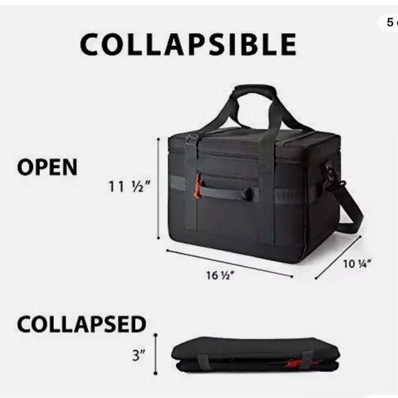 TOURIT Cooler Bag 48-Can Insulated Soft Cooler Large Collapsible Cooler Bag - Picture 3 of 14